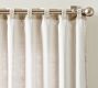 Raw Silk Linen Curtain