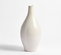 Open Box: Nolina Vase, Large - White