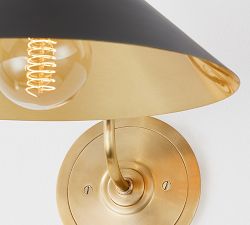 Lucian Metal Flared Sconce (16&quot;)