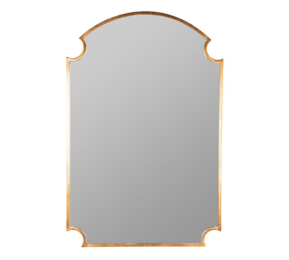 Vera Gold Arched Wall Mirror