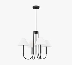 Zimmerman Metal Chandelier (30&quot;-38&quot;)