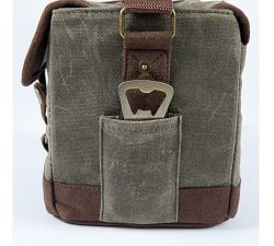 Greenpoint Waxed Canvas 6-Pack Beer Cooler
