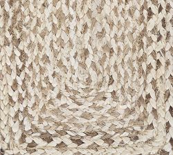 Hand-Braided Mixed Weave Jute Placemats - Set of 4