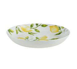 Lemons Bone China Pasta Bowls - Set of 4