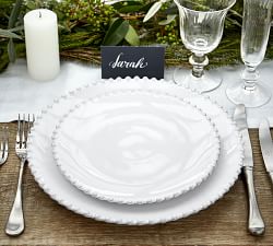 Costa Nova Pearl Stoneware Dinner Plates - Set of 4