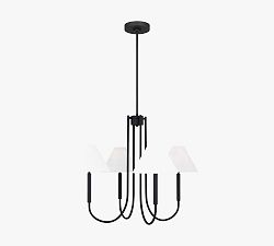 Zimmerman Metal Chandelier (30&quot;-38&quot;)