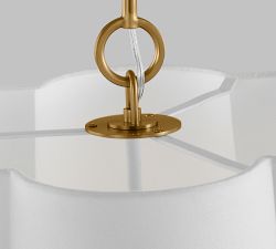 Ellen Round Pendant (10&quot;-22&quot;)