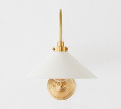 Lucian Metal Flared Sconce (16&quot;)