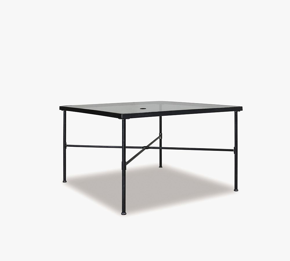 Bowie Glass Square Outdoor Dining Table (44&quot;)