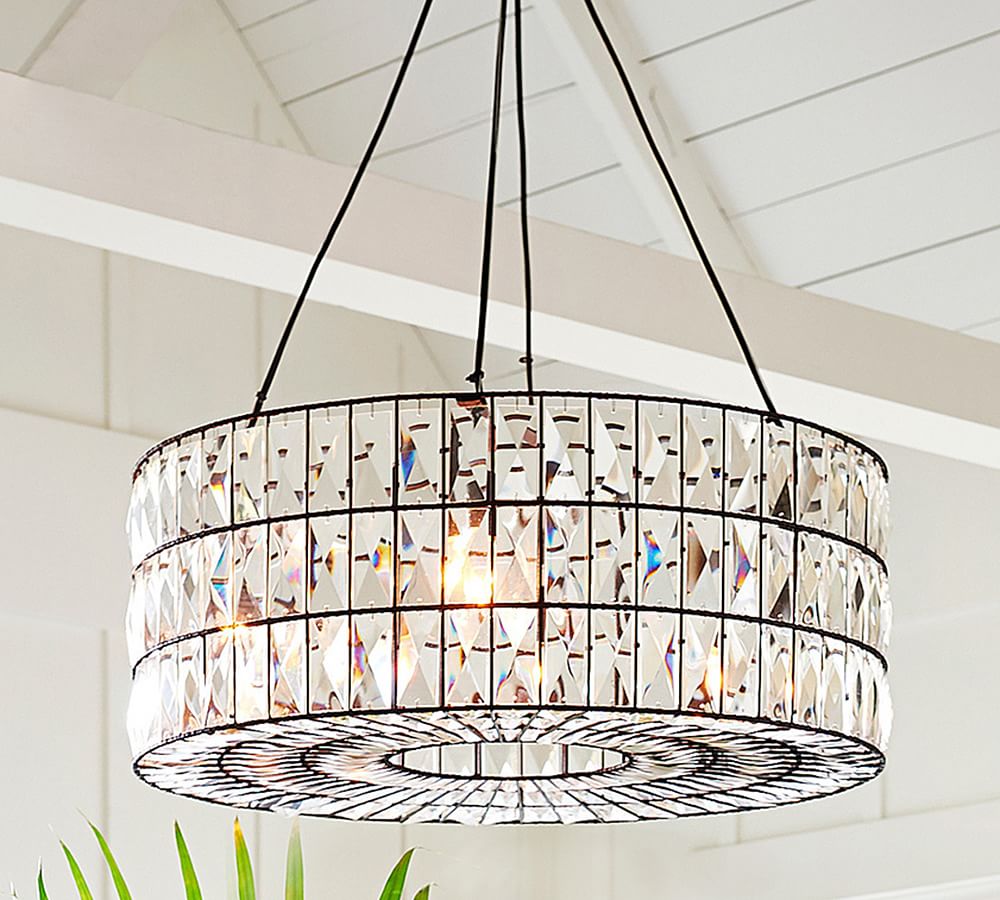 Open Box: Adeline Crystal Round Chandelier