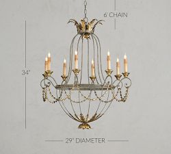 Indeco Chandelier (29&quot;)
