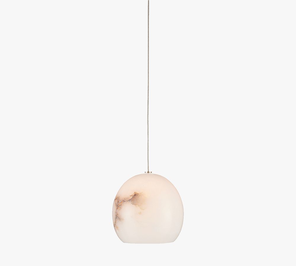 Leif Alabaster Single Pendant (6&quot;)