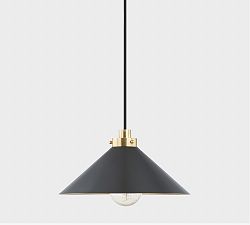 Lucian Metal Flared Pendant (12&quot;-20&quot;)