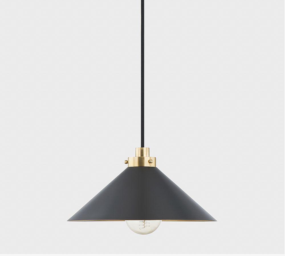 Lucian Metal Flared Pendant (12&quot;-20&quot;)