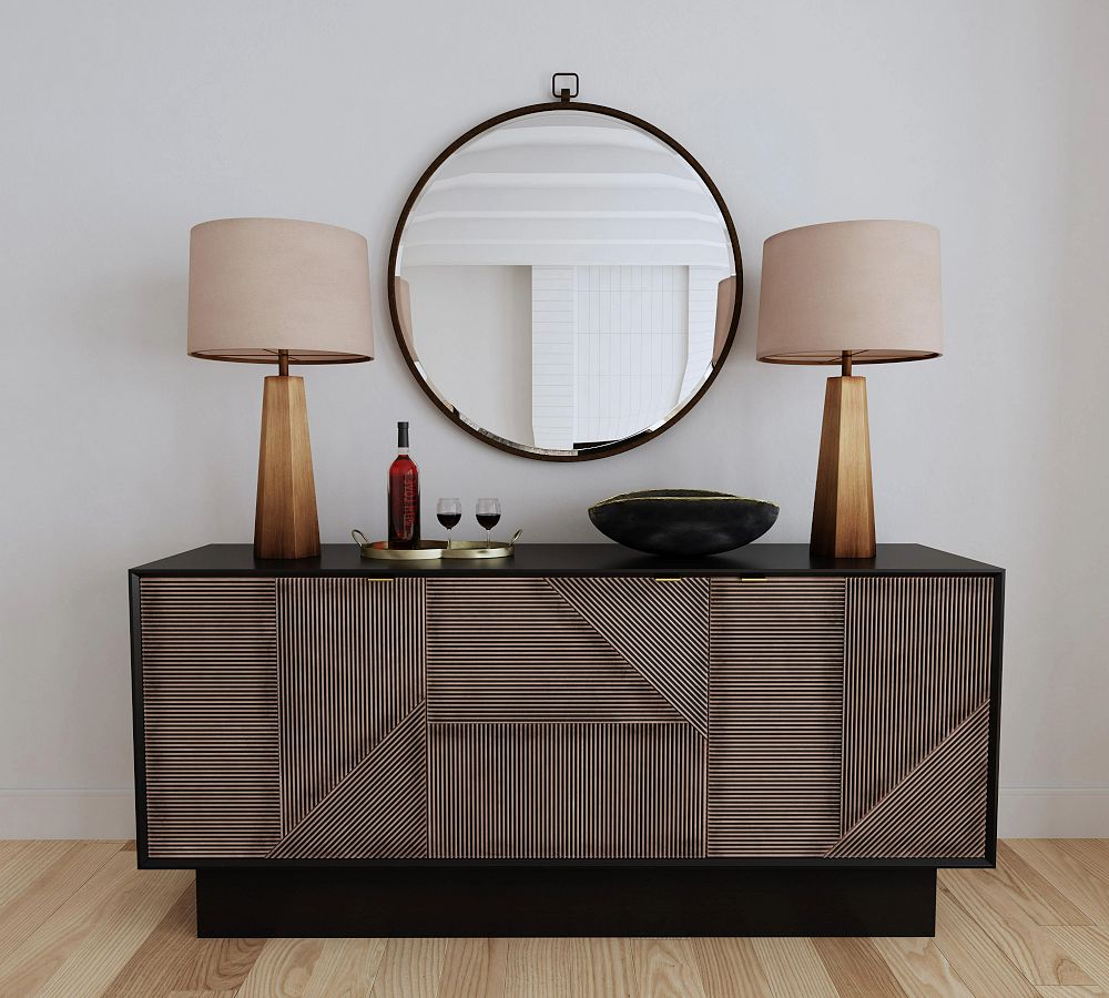 Schiller Metal Hexagon Table Lamp (29&quot;)