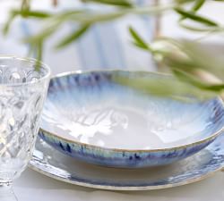 Costa Nova Brisa Stoneware Dinner Plates - Set of 4