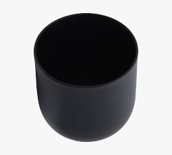Vienna Black Metal Planters on Stand - Set of 3
