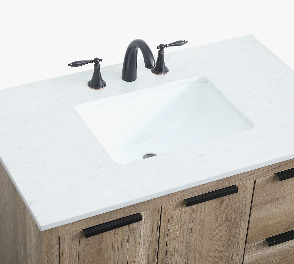 Blake 36-42" Single Sink Vanity | Modern Bathroom Style
