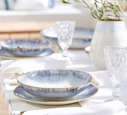 Costa Nova Brisa Stoneware Dinner Plates - Set of 4