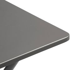 Lafuma Balcony II Batyline&#174; Metal Square Folding Outdoor Dining Table (28&quot;)