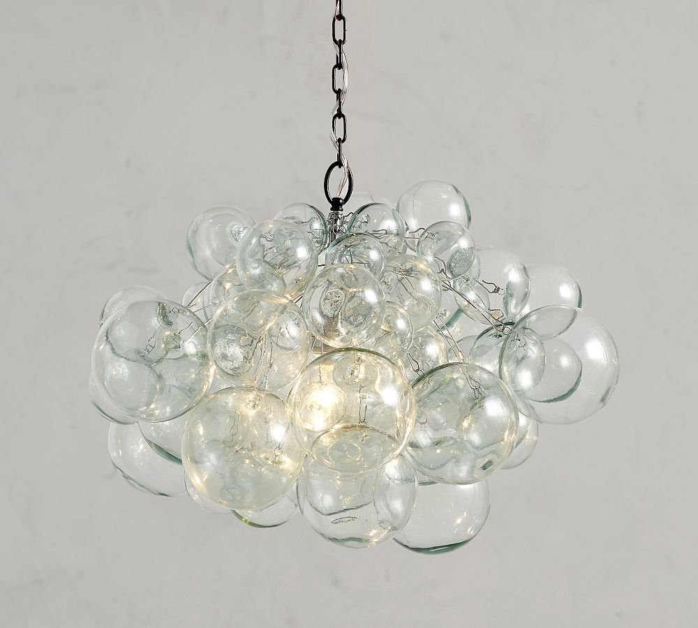 Ramona Recycled Glass Chandelier (26&quot;)