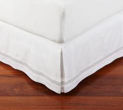 Grand Embroidered Bed Skirt