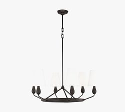 Fitz Round Metal Chandelier (32&quot;)