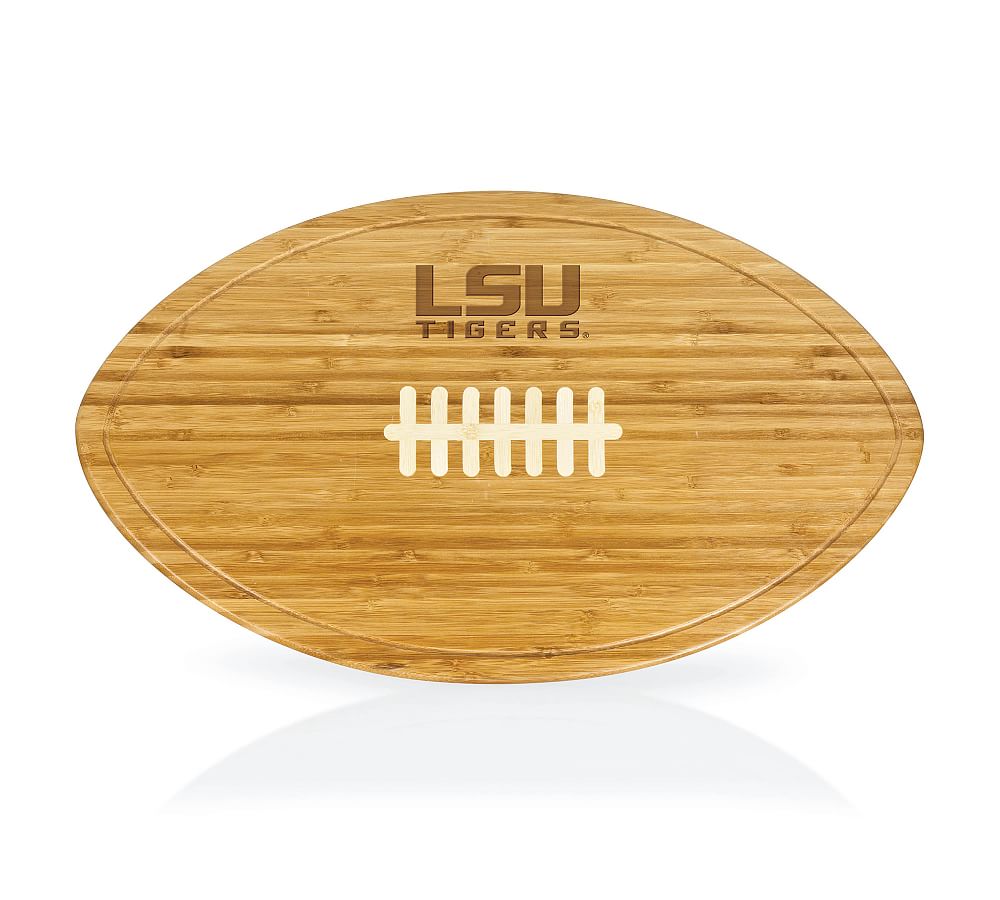 Collegiate Football Bamboo Cheese Board