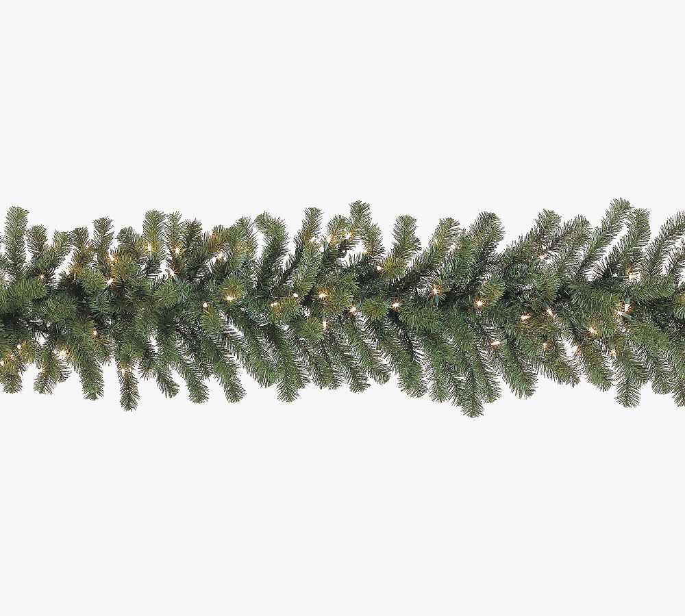 Faux Pre-Lit Deluxe Windsor Pine Collection