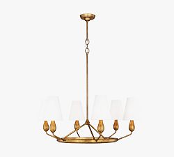 Fitz Round Metal Chandelier (32&quot;)
