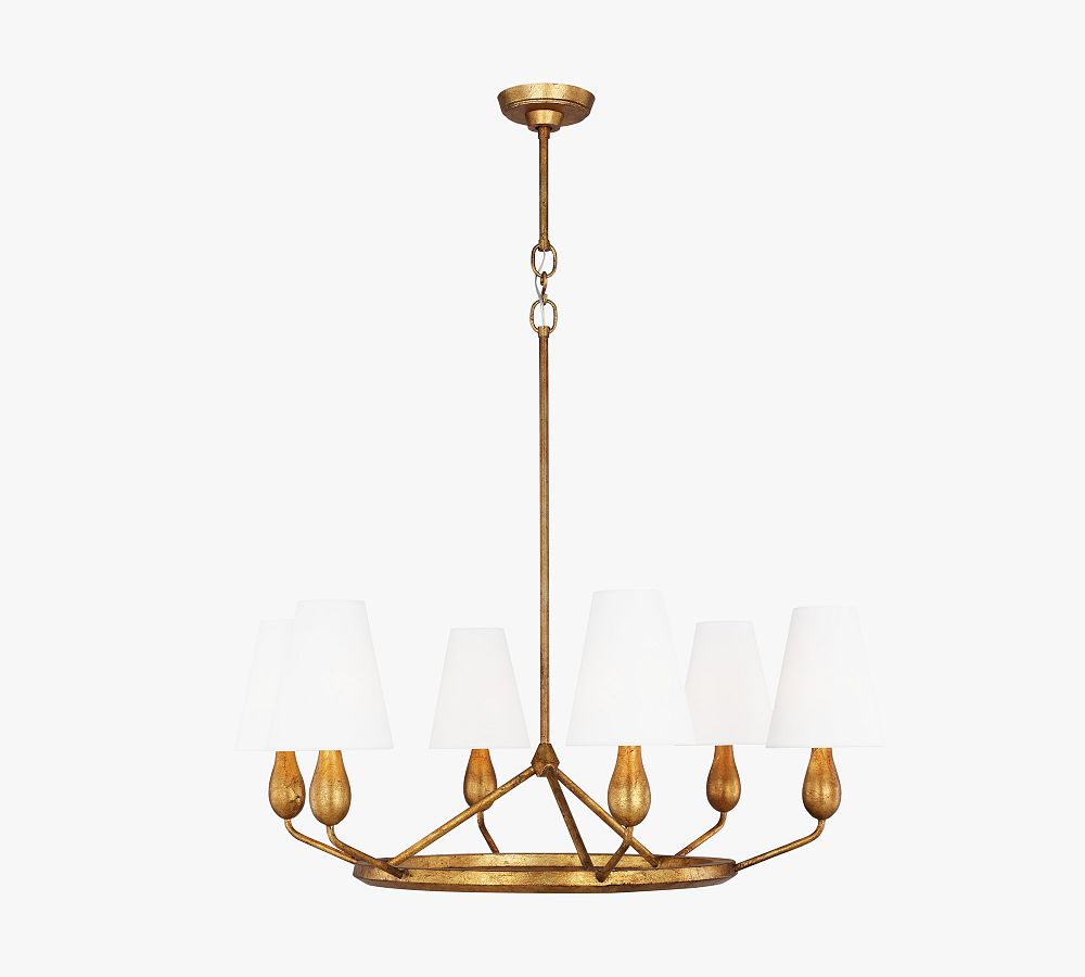 Fitz Round Metal Chandelier (32&quot;)