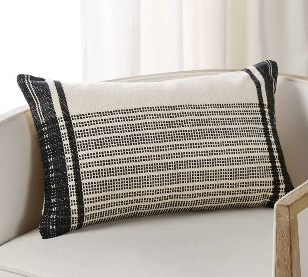 Elissa Textured Cotton Pillow