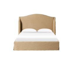 Peri Slipcovered Platform Bed