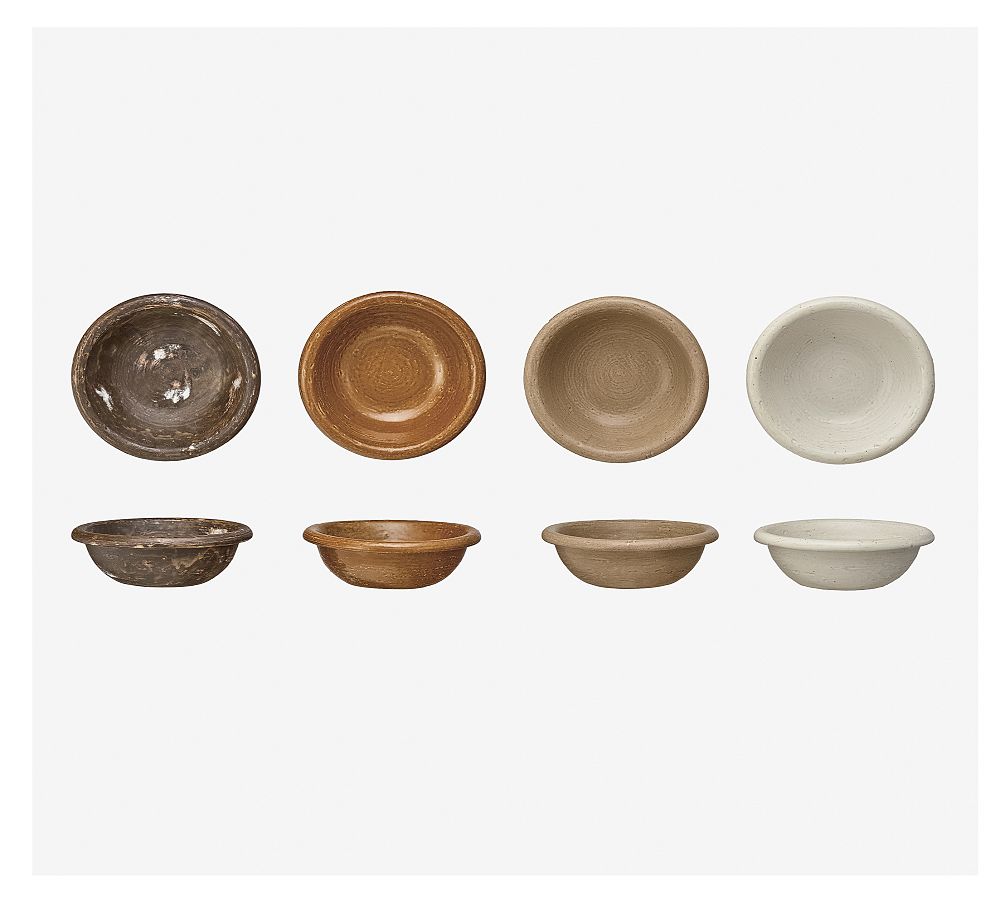 Earthen Hues Stoneware Bowl, Set of 4