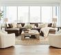 Dream Wide Arm Double Chaise Sectional (154&quot;&ndash;174&quot;)