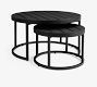 Malibu Metal Round Nesting Outdoor Coffee Table (36&quot;)