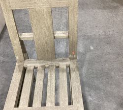Open Box: Indio Eucalyptus Outdoor Dining side chair