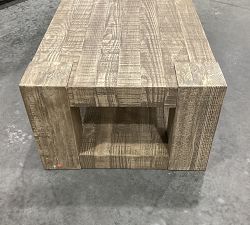 Open Box: Rockport Rectangular Reclaimed Wood Coffee Table (66&quot;)
