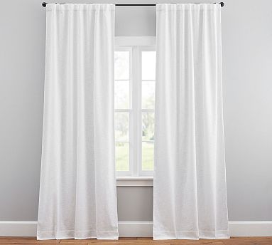 Seaton Textured Cotton Blackout Curtain
