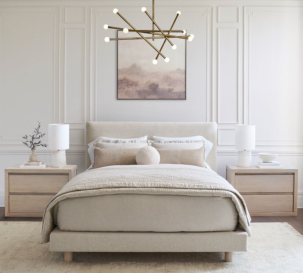 Cayman Upholstered Bed - Quick Ship | Stylish & Fast