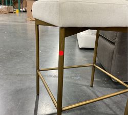 Open Box: Ember Upholstered Counter Stool