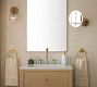 Cooper Ribbed Glass Sconce (9&quot;)