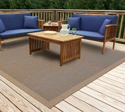 Paza Border Outdoor Performance Rug