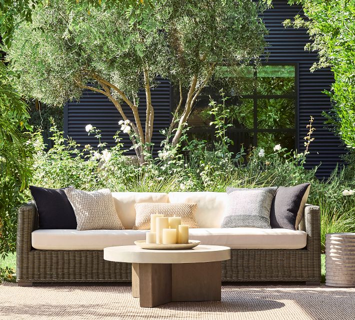 Modern Farmhouse Outdoor Pillow Pottery Barn