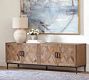 Parquet Reclaimed Wood Media Console (72&quot;)