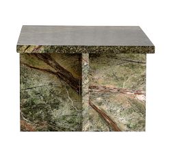 Telluride Marble Square Accent Table