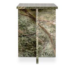 Telluride Marble Square Accent Table