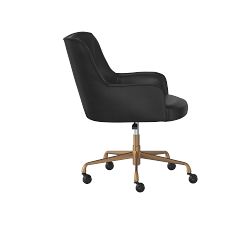 Iggy Faux Leather Swivel Desk Chair