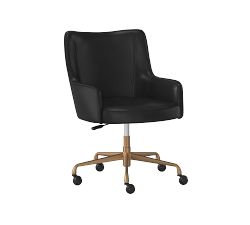Iggy Faux Leather Swivel Desk Chair