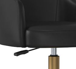 Iggy Faux Leather Swivel Desk Chair